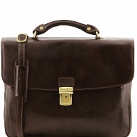 Портфель Tuscany Leather Alessandria Dark Brown